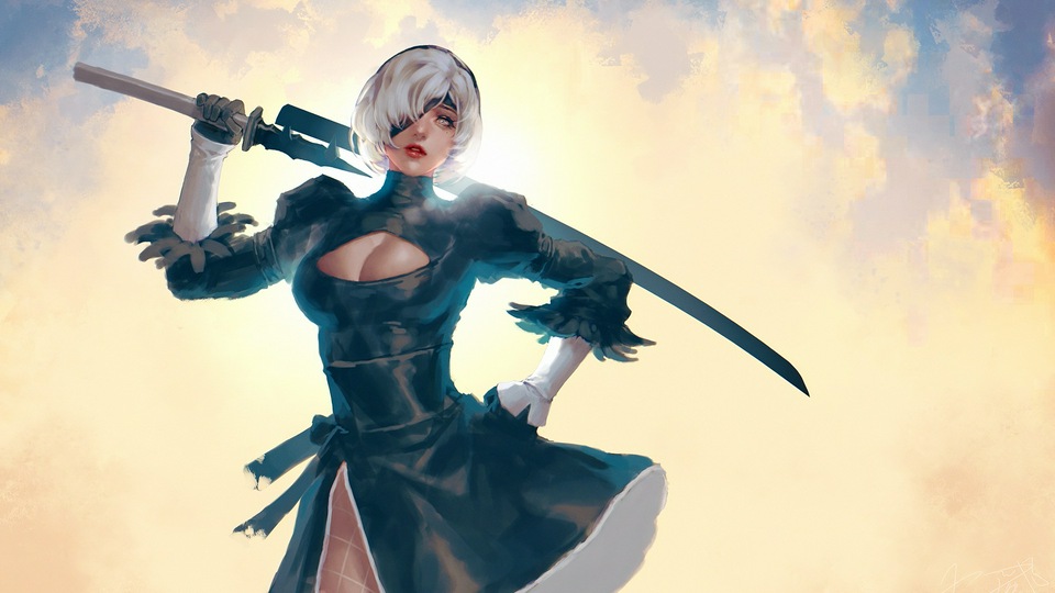 2b Nier Fanart 4k 2020