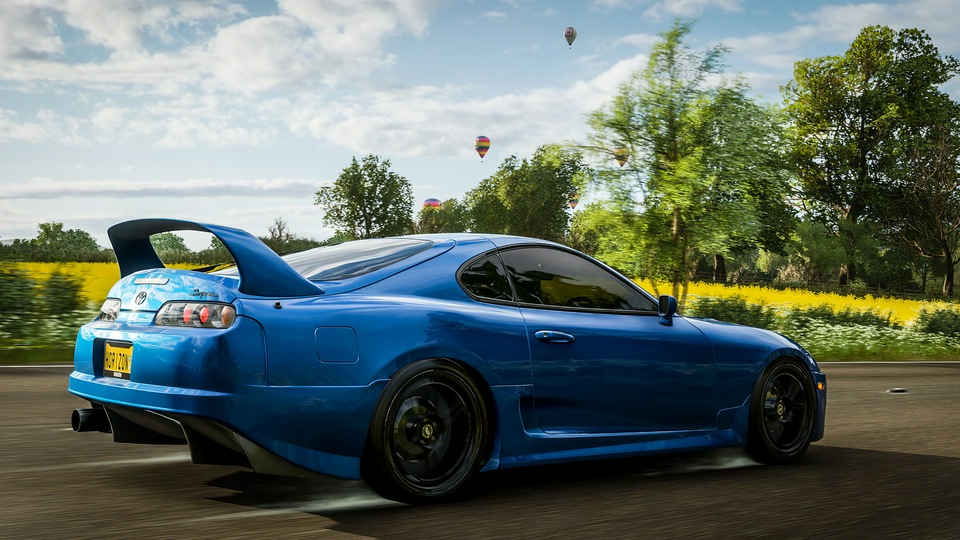 Toyota Supra Forza Horizon 4 4k