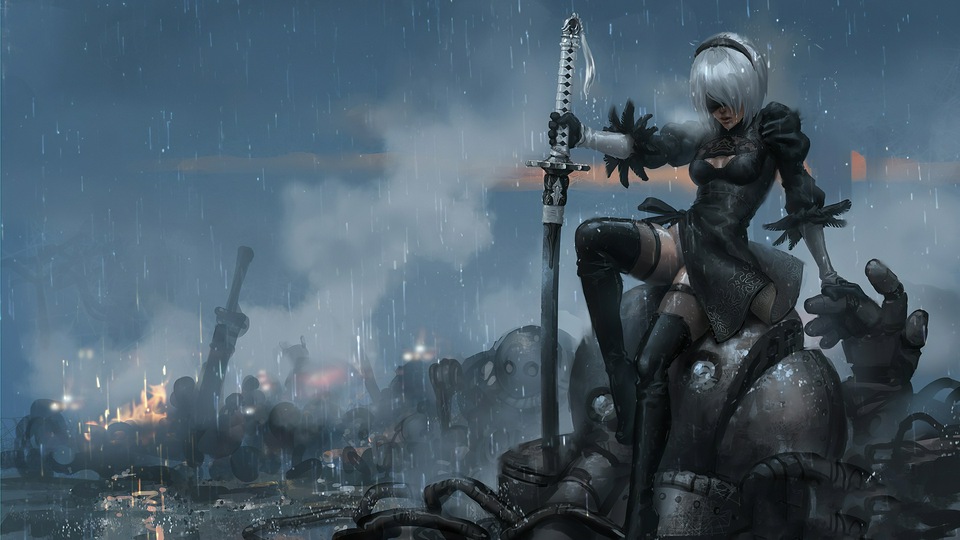 Победитель 2b Nier Fanart