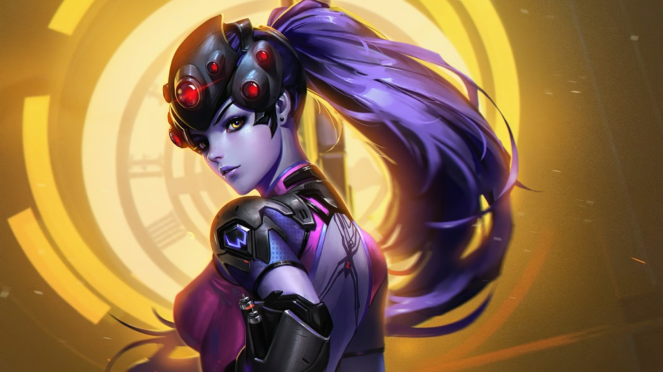 Произведение искусства Widowmaker 4k