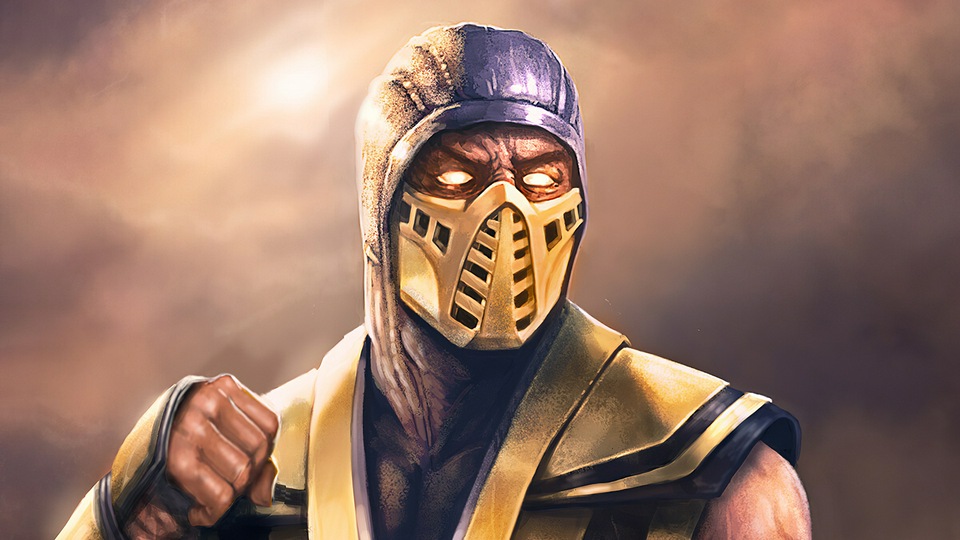 Искусство Scorpion Sub Zero Mortal Kombat