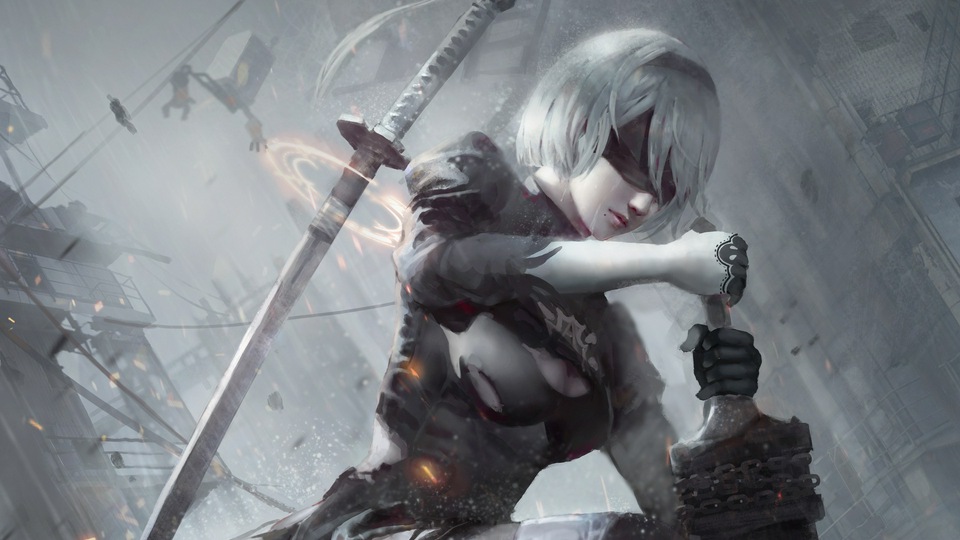 2020 2b Nier Fanart Художественное произведение