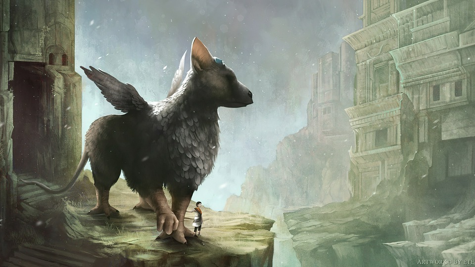 Игра The Last Guardian в формате 4k