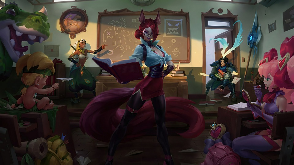 Школьная сцена чемпионов Gameloft Dungeon Hunter 4k