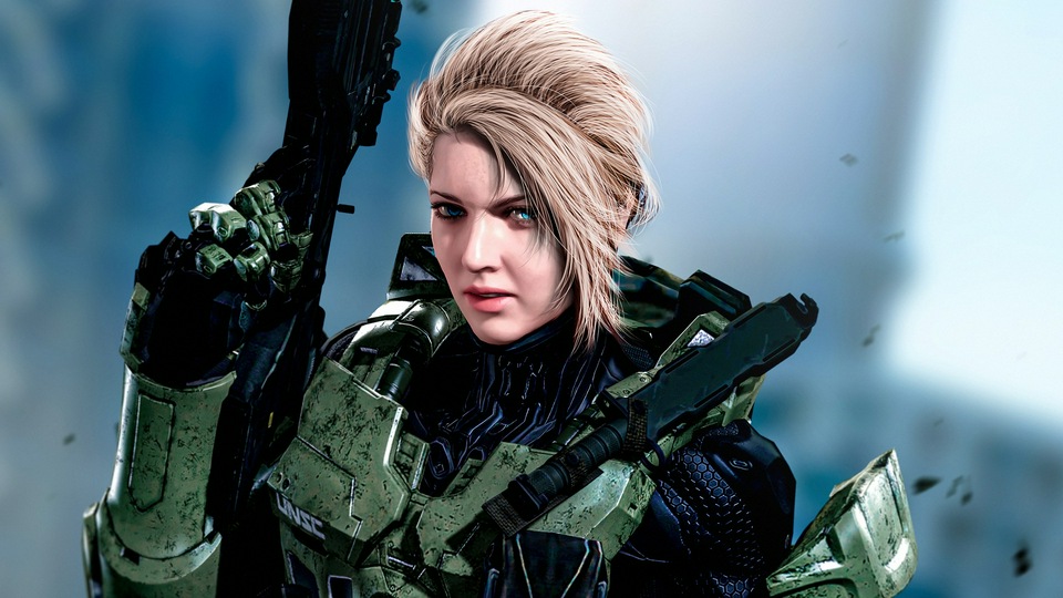 Спартанская девушка 4k