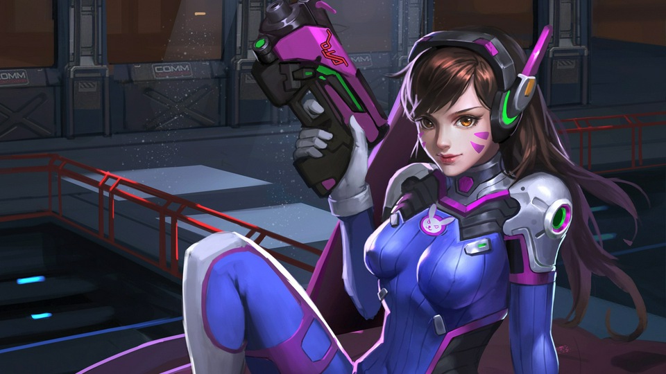 Dva Overwatch Art 2020