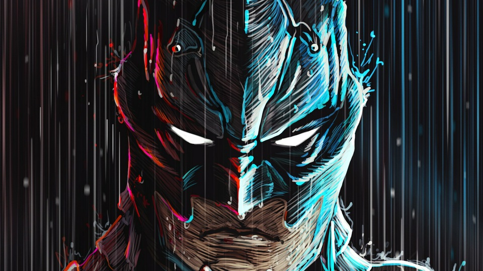Цифровое художественное произведение Batman 4k