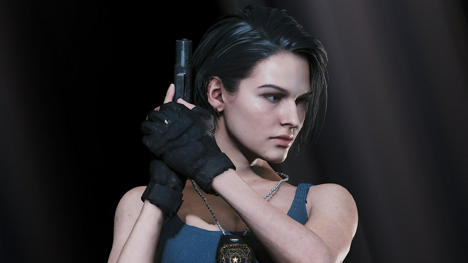 Джилл Валентайн в ремейке Resident Evil 3 4k