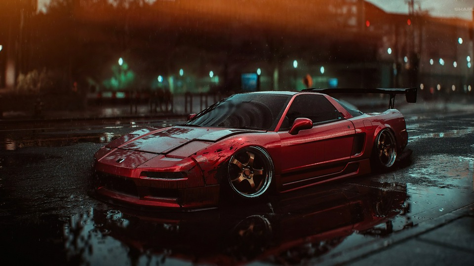 Honda Nsx в Need For Speed 4k