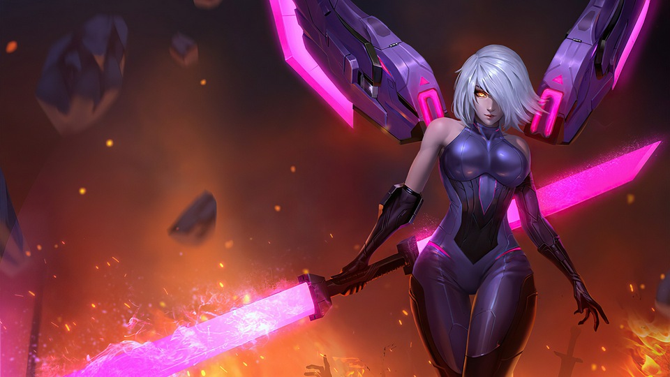 Королевства боевых Ангелов-хранителей 4k