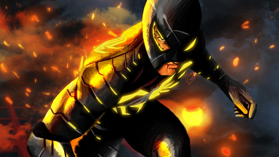 Человек-паук PS4 Новое искусство