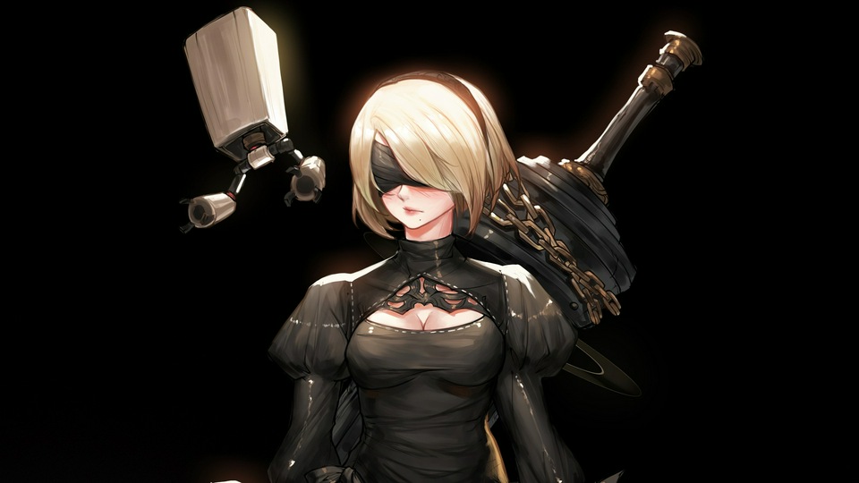 Nier Automata Fantasy Art 5k