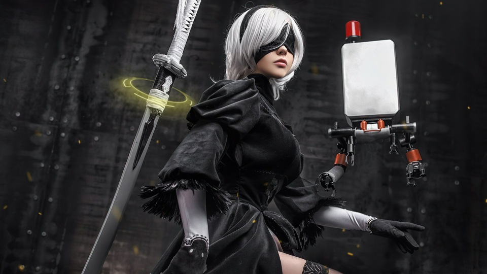 2B Nier Automata Косплей Девушка