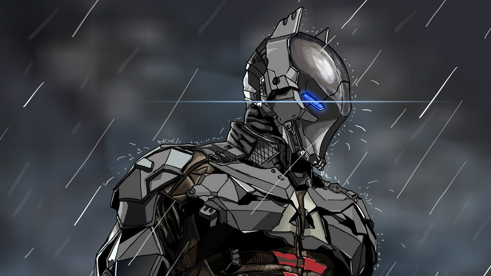 Цифровое искусство Batman Arkham Knight