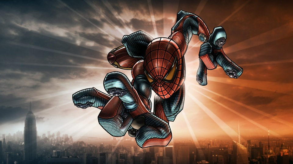 Удивительное произведение искусства Человека-паука