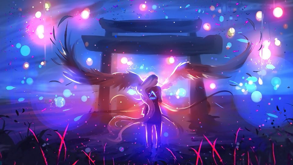 Крылья фантазии ангела