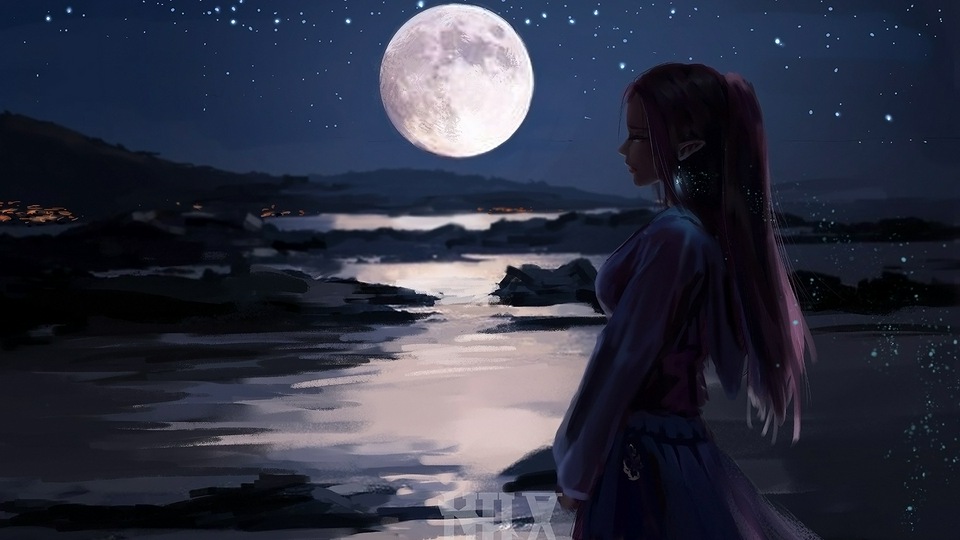 Женщины-фантазии Лунная река