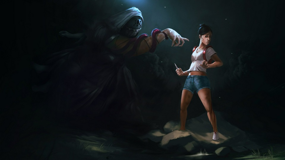 Опасная игра Девушка-Призрак Художественное произведение