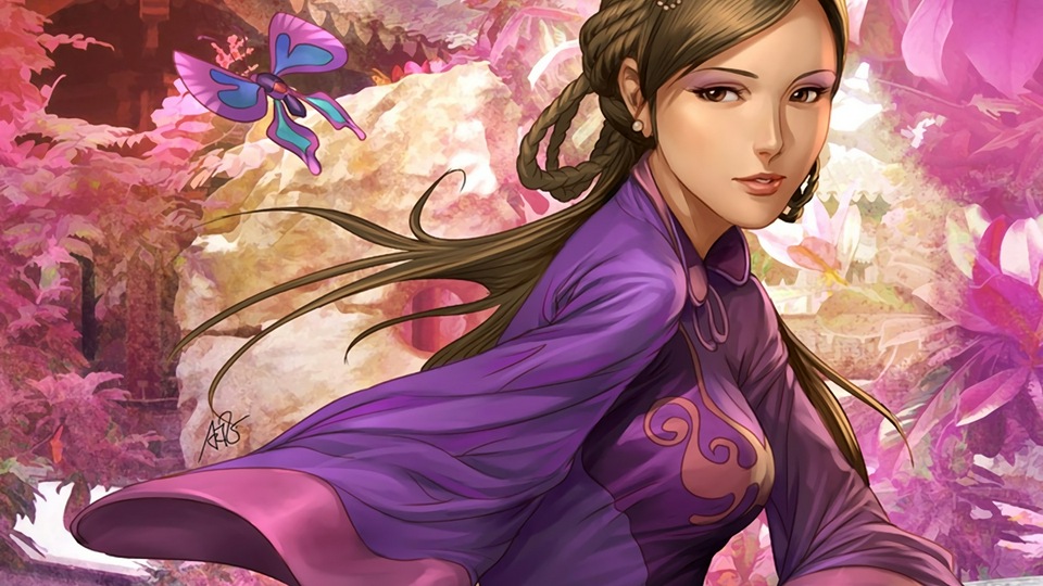 Художественное произведение девушки-фантазии HD