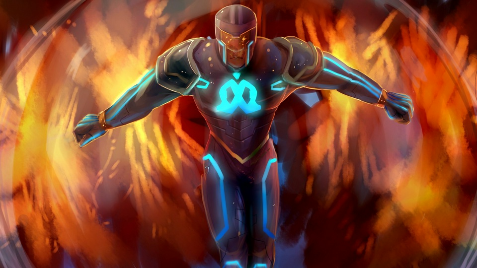 Артистичный человек-робот