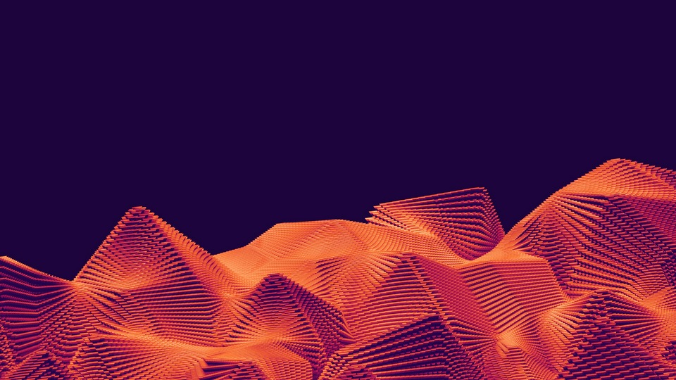 Горы 5k Цифровое искусство