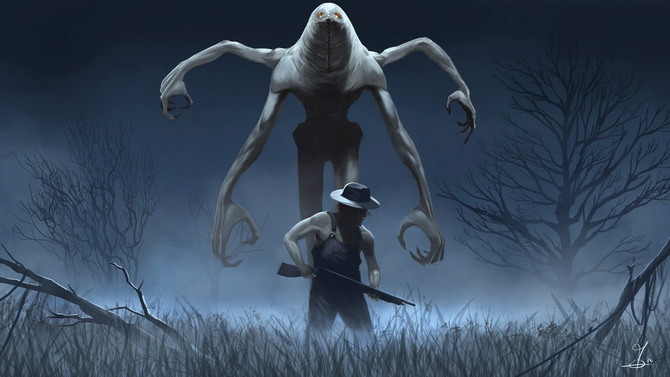 Кошмар в синем художественном произведении 4k