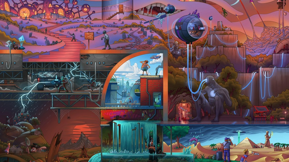 Сказочный пейзаж