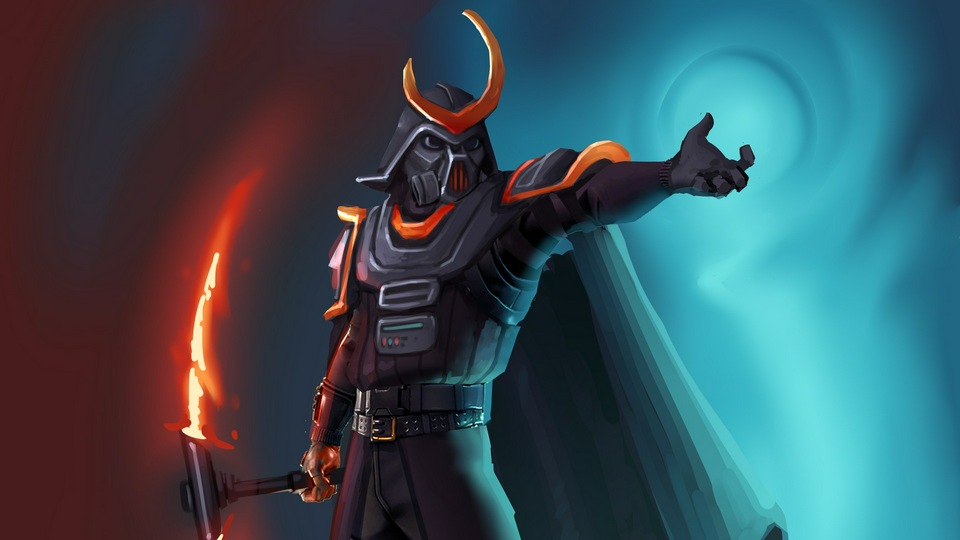 Воин с металлической головой