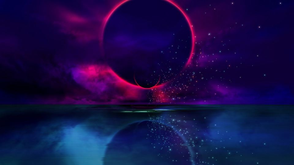 Инопланетная лодка Спокойные Фантастические звезды