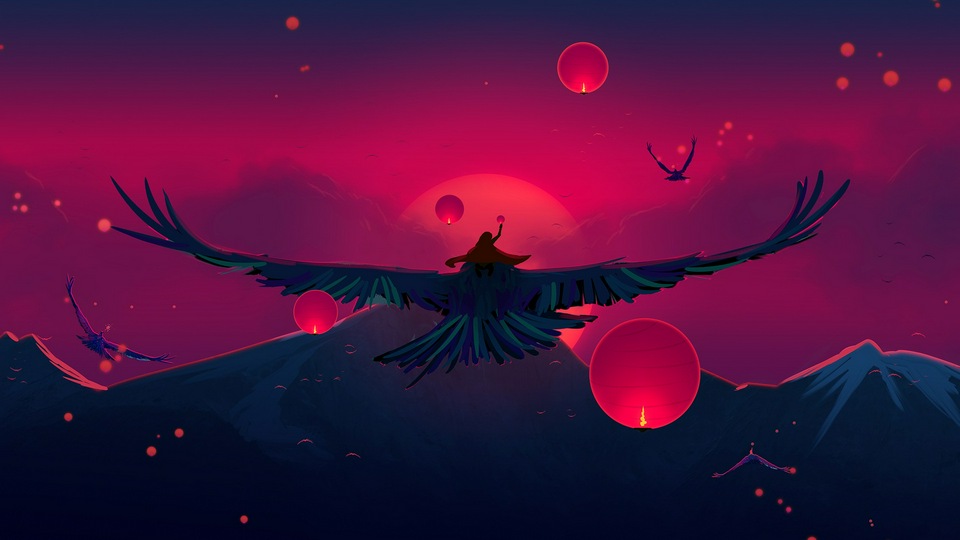 Цифровое искусство в возрасте птичьего полета