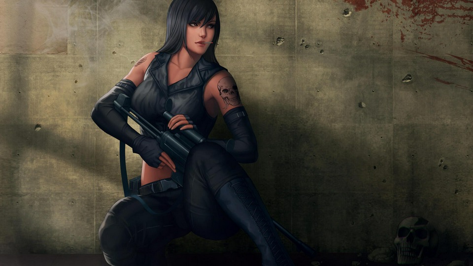 Девушка с пистолетом