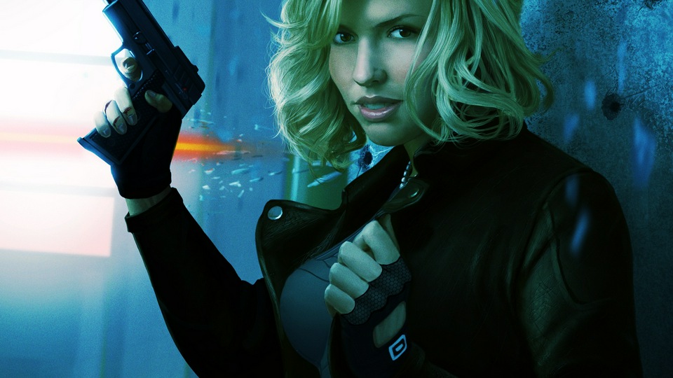 Блондинка с пистолетом