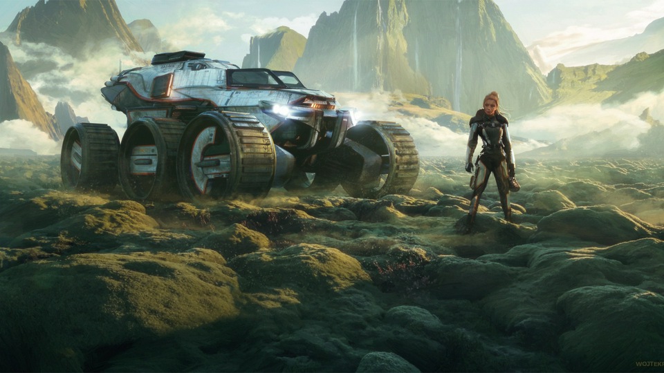 Девушка-ровер