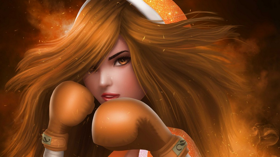 Оливия - Оранжевый боец