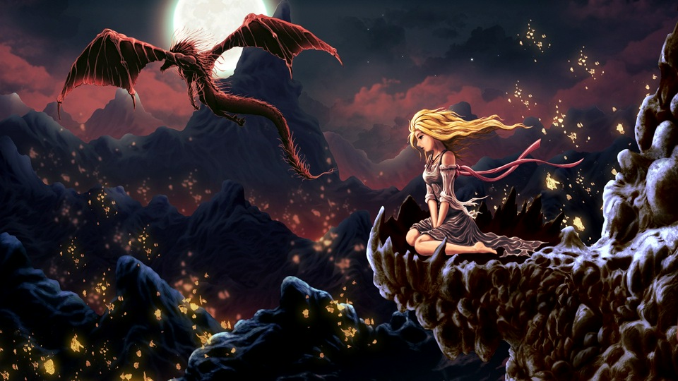 Дракон и Девушка