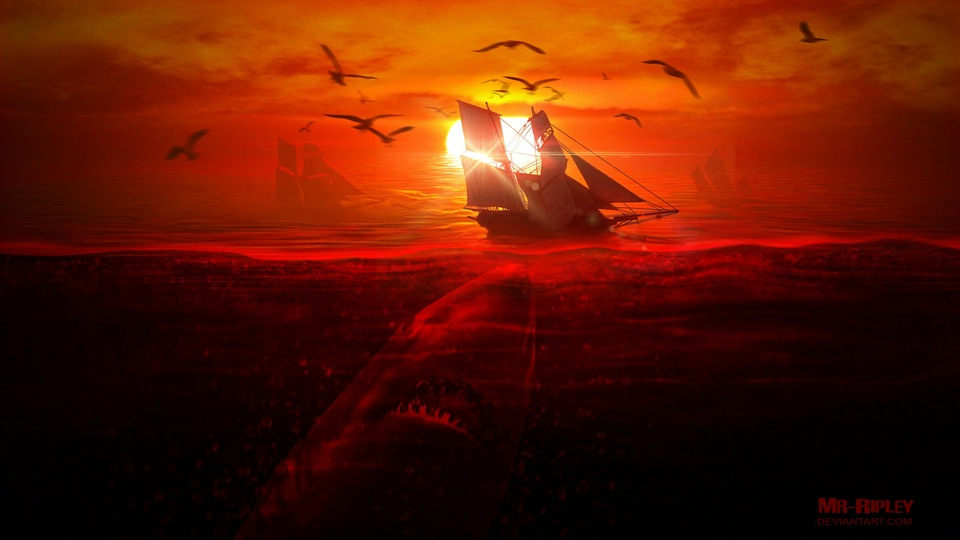 Кровавое море 4k