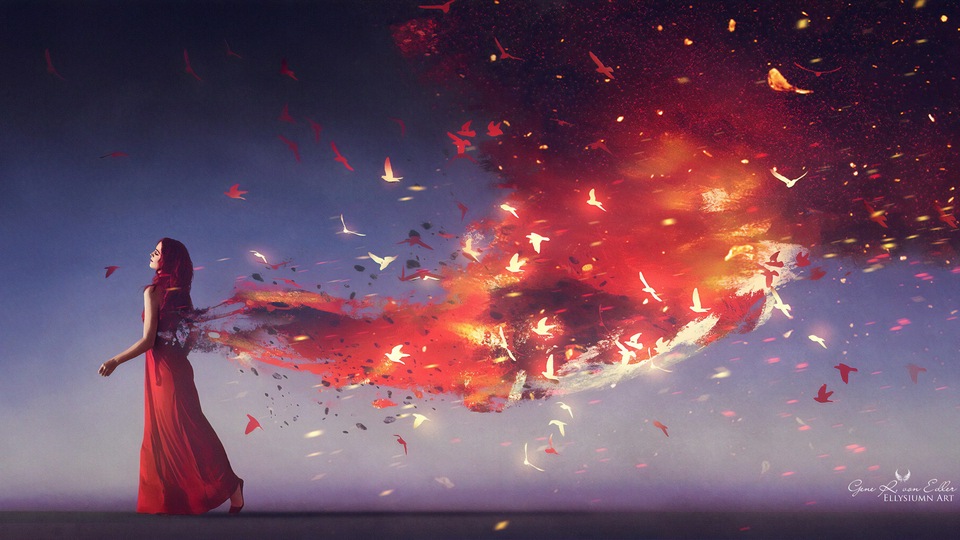 Птичья леди 4k