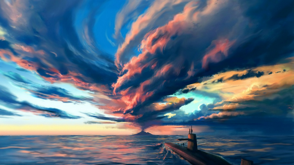 Вулканический шторм