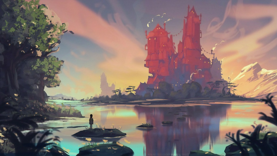 Достиг Земли Драконов 4k