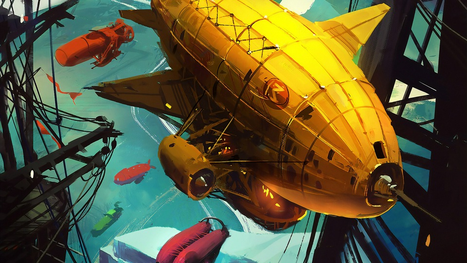 Корабль смертных двигателей 4k