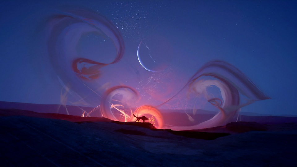 Пламя пустыни 4k