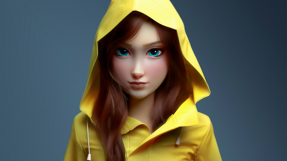 3d Cgi Girl Art - Искусство девушки