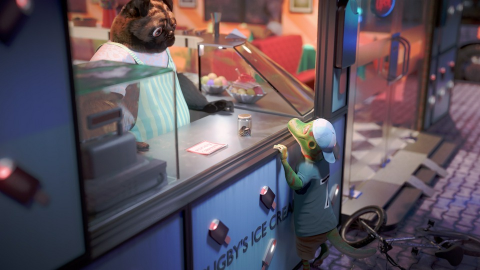 Магазин мороженого