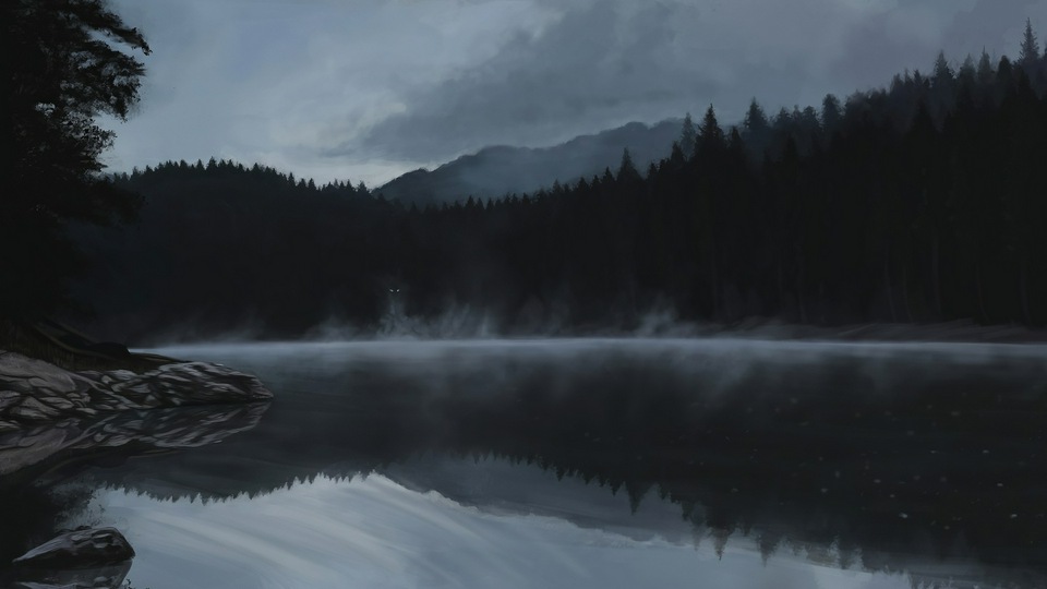 Скрытый в тумане 4k