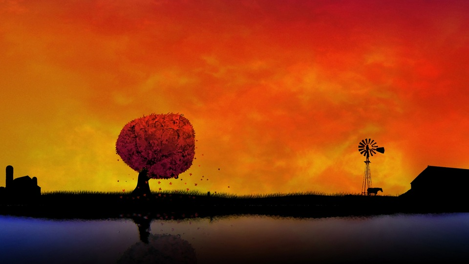 Цифровая роспись деревьев