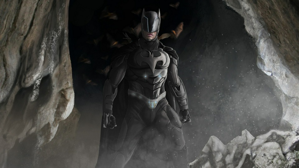 Концепт-арт вселенной Бэтмена DC
