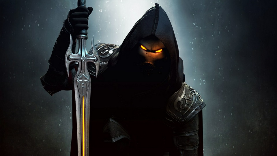 Светящийся глаз 4k