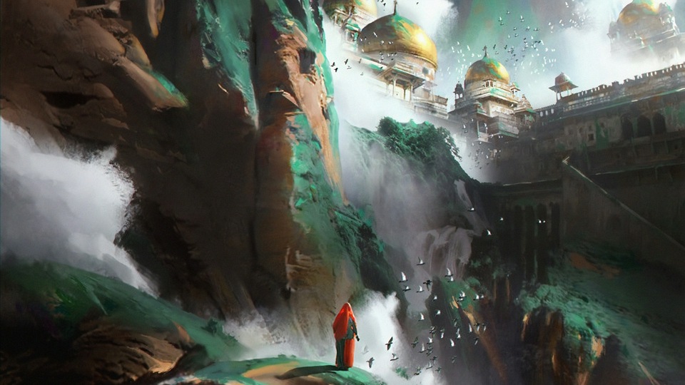 Зеленая гора 4k