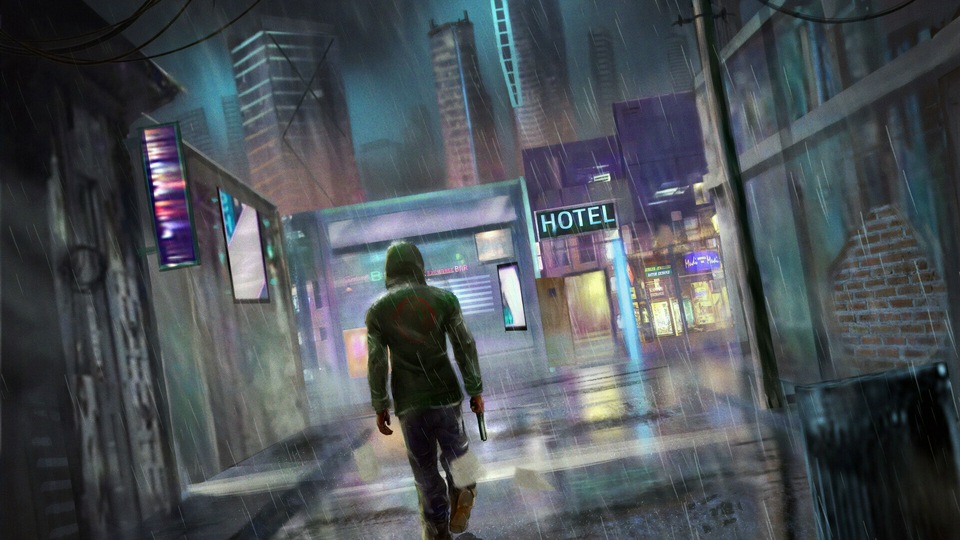 Человек с пистолетом в одиночку