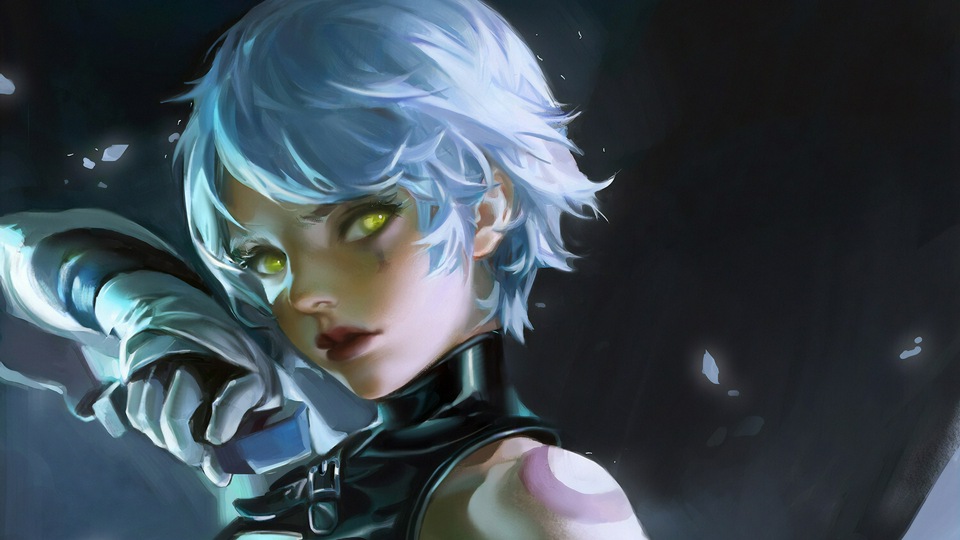 Воин с седыми волосами